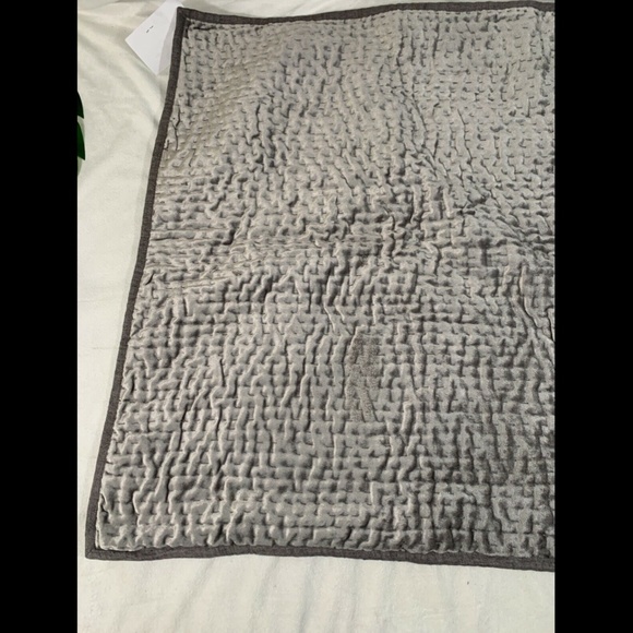 NEW Hotel‎ Collection Velvet Quilted (1) Euro Pillow Case - Picture 3 of 10